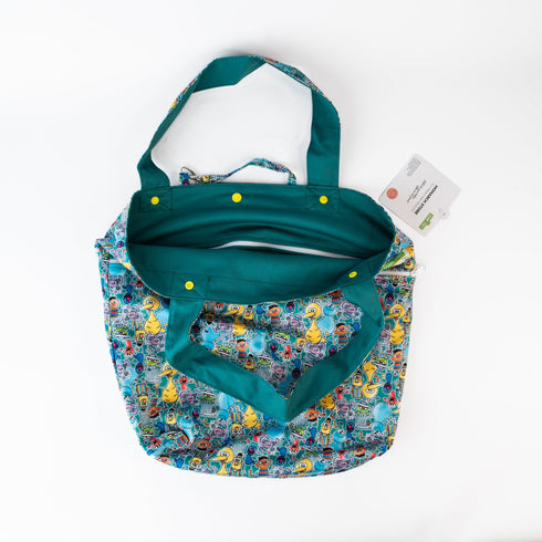 Monarch Store Waterproof Tote : Sesame Street Sketch